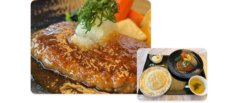 おろしハンバーグ定食